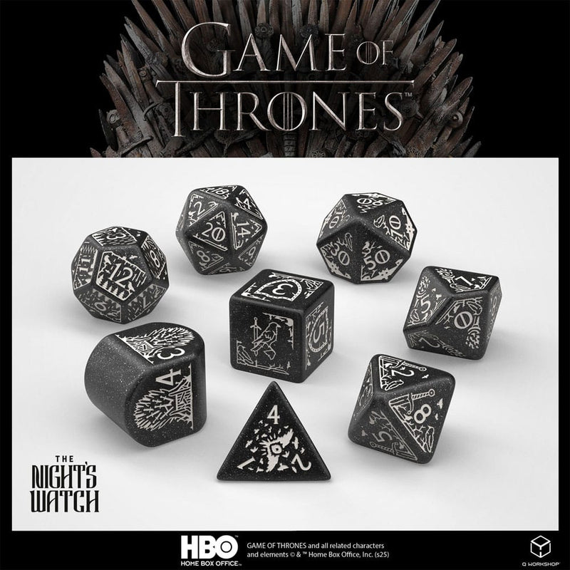 Dados Juego de Tronos  | Pack de 8 dados de Rol