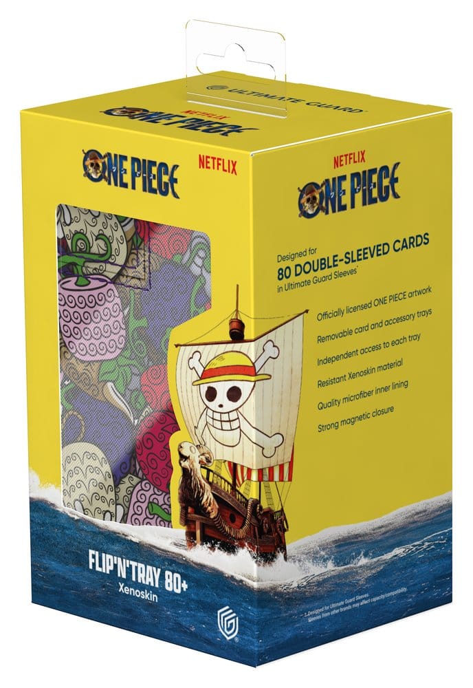 Flip'n'Tray 80+ Xenoskin NETFLIX One Piece Devil Fruits de Ultimate Guard