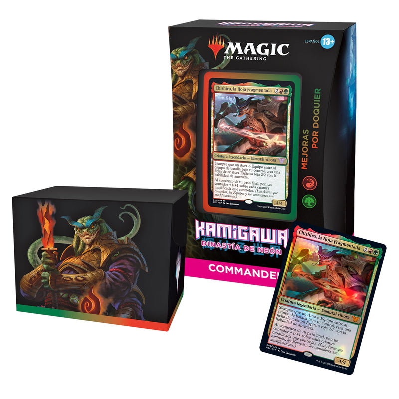 Upgrades Unleashed I Mazo de Commander de Kamigawa: Neon Dinasty