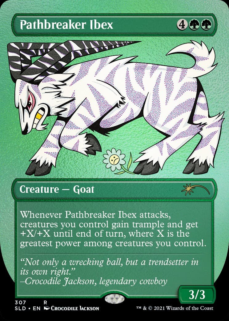 Crocodile Jackson's Monstrous Menagerie Foil Etched Edition
