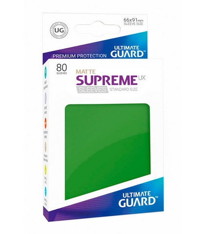 80 Fundas Supreme UX Matte de Ultimate Guard