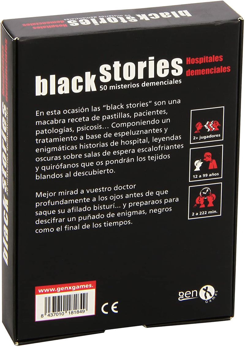 Black Stories - Hospitales Demenciales