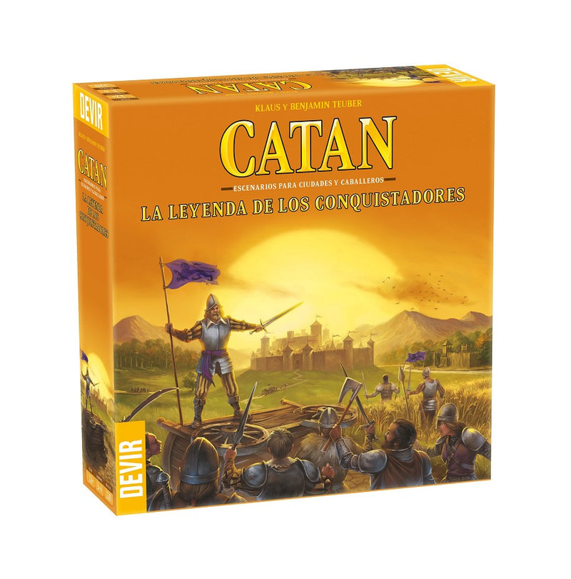 Catan: la leyenda de los conquistadores (expansión de Ciudades y Caballeros)