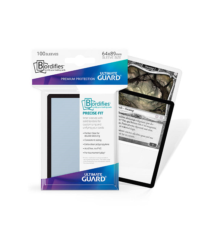 100 Fundas PreciseFit Bordifies de Ultimate Guard