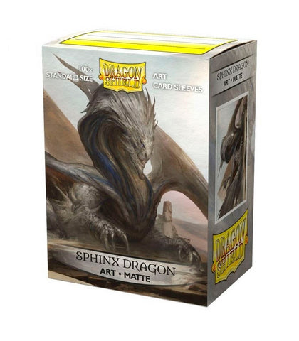 100 Fundas Art Matte Sphinx Dragon de Dragon Shield