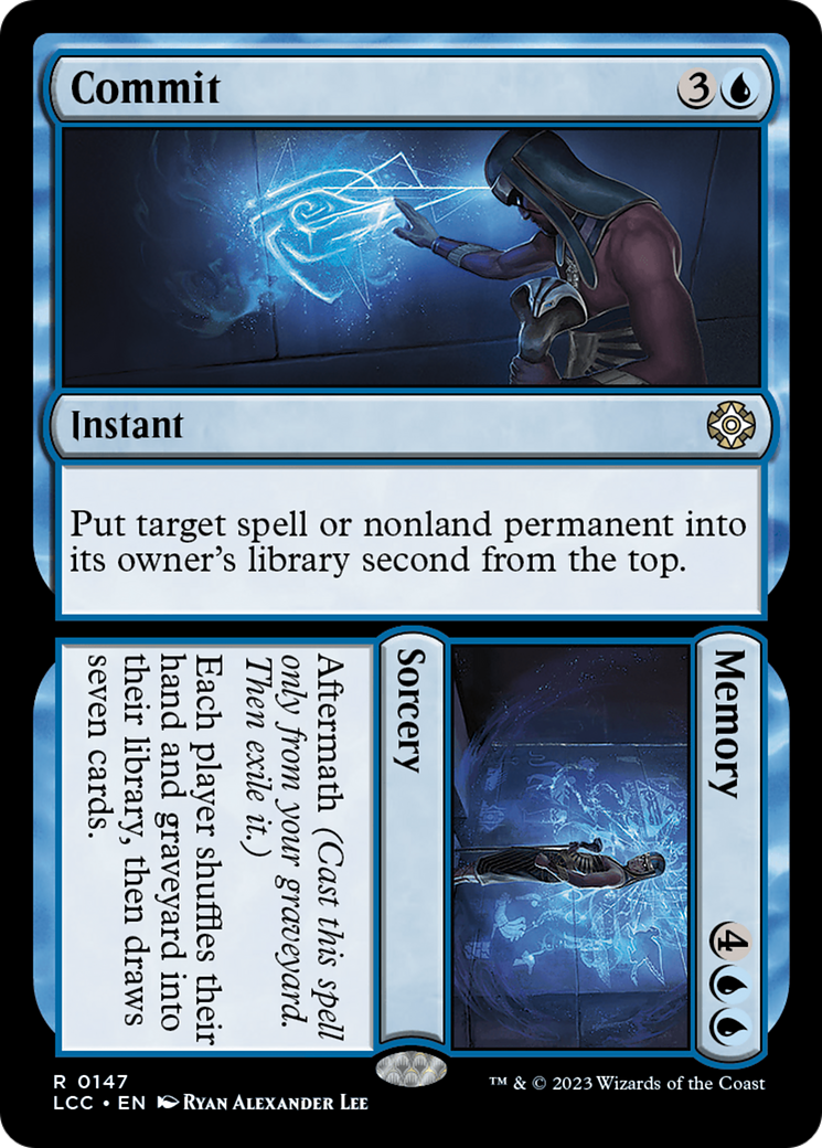 Commit // Memory [The Lost Caverns of Ixalan Commander]