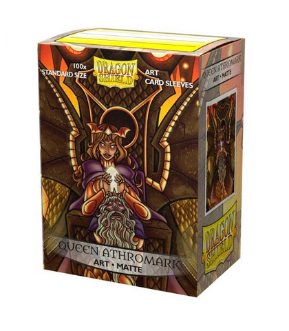100 Fundas Art Matte Queen Athromark: Portrait de Dragon Shield