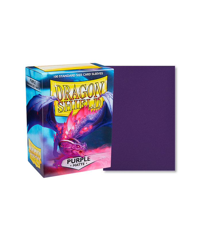 100 Fundas Matte de Dragon Shield