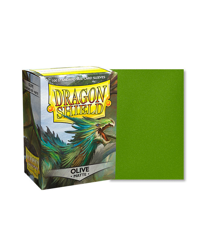 100 Fundas Matte de Dragon Shield