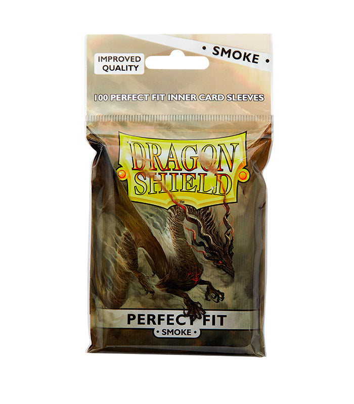 100 Fundas Perfect Fit Smoke de carga superior de Dragon Shield