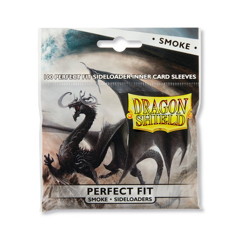 100 Fundas Perfect Fit Smoke de carga lateral de Dragon Shield