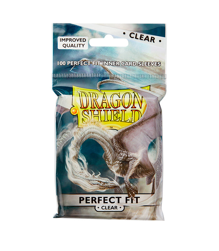 100 Fundas Perfect Fit Clear de carga superior de Dragon Shield