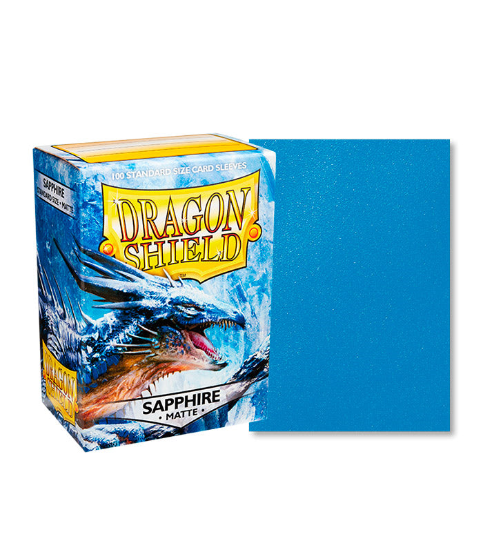 100 Fundas Matte de Dragon Shield