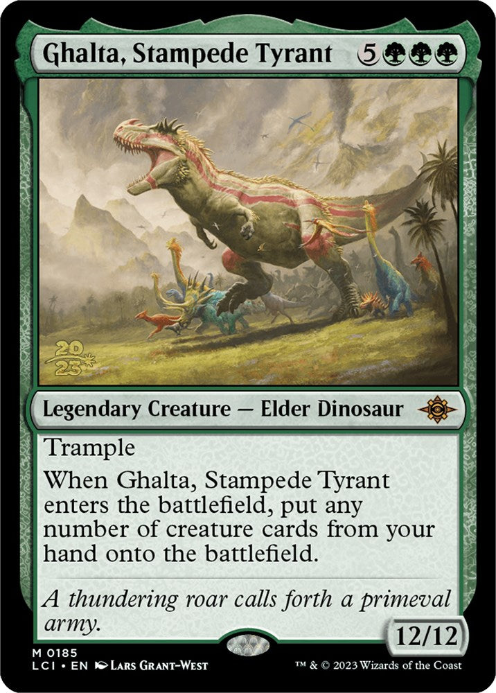 Ghalta, Stampede Tyrant [The Lost Caverns of Ixalan Prerelease Cards]