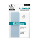 40 Fundas Precise-Fit Oversized Transparente de Ultimate Guard