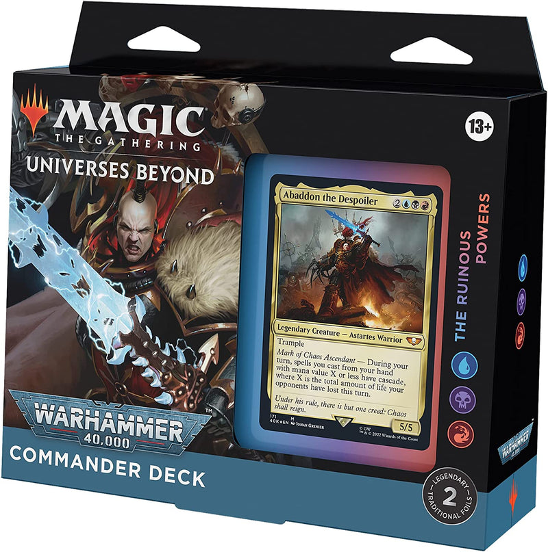 The Ruinous Powers I Mazo de Commander de Warhammer 40.000