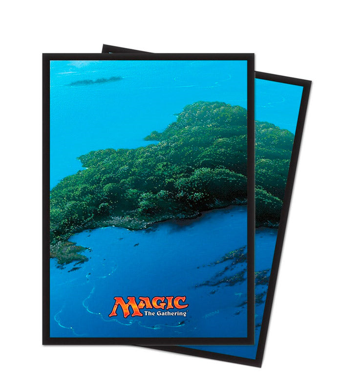 80 Fundas estampadas con la Isla de Unhinged de Ultra Pro