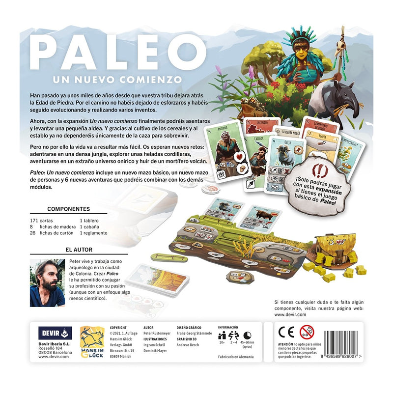 Paleo: un nuevo comienzo (expansión)
