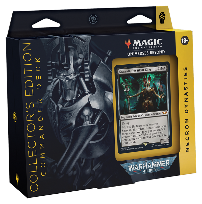 Necron Dynasties (edición coleccionista) I Mazo de Commander de Warhammer 40.000