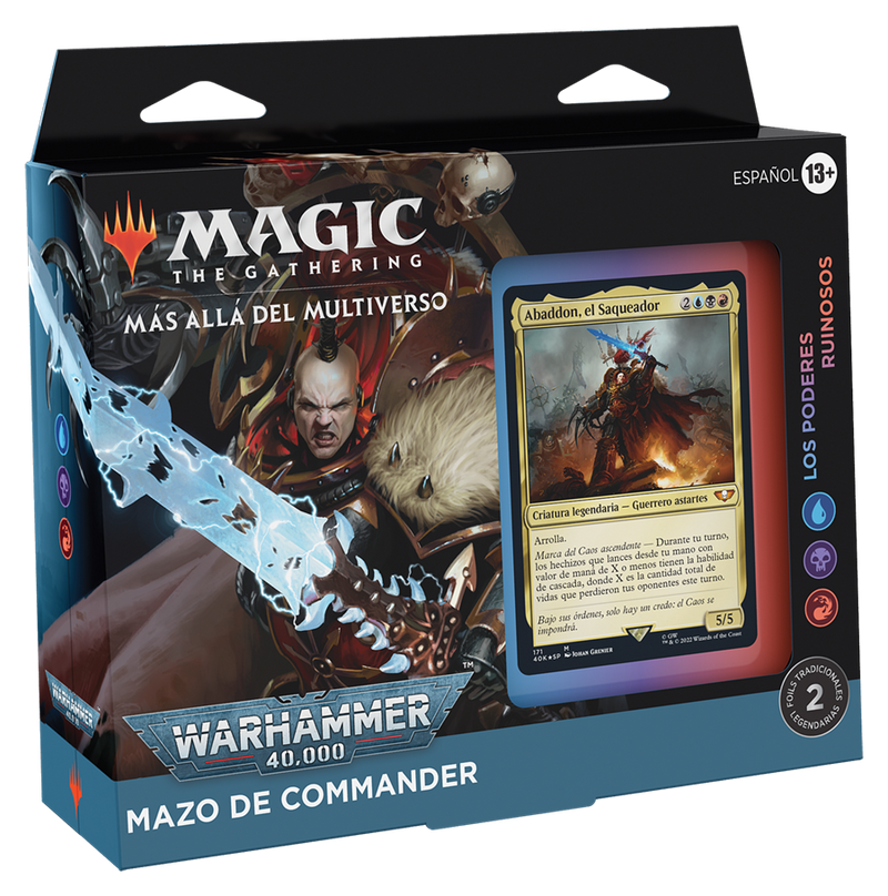 The Ruinous Powers I Mazo de Commander de Warhammer 40.000