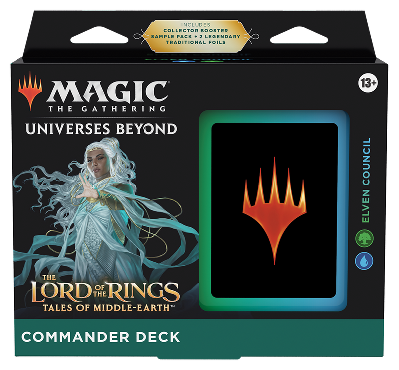 The Lord of the Rings: Tales of Middle-earth I Mazo de Commander Elven Council