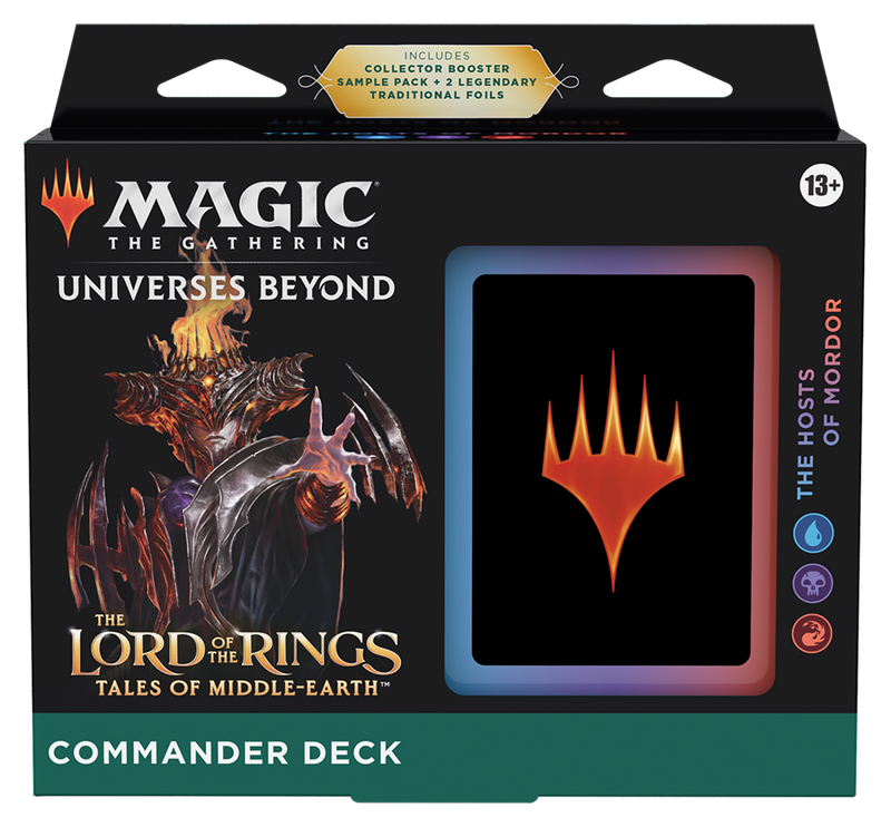 The Lord of the Rings: Tales of Middle-earth I Mazo de Commander The Hosts of Mordor