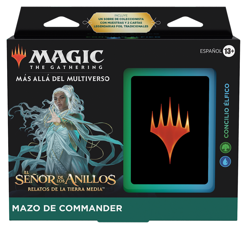 The Lord of the Rings: Tales of Middle-earth I Mazo de Commander Elven Council