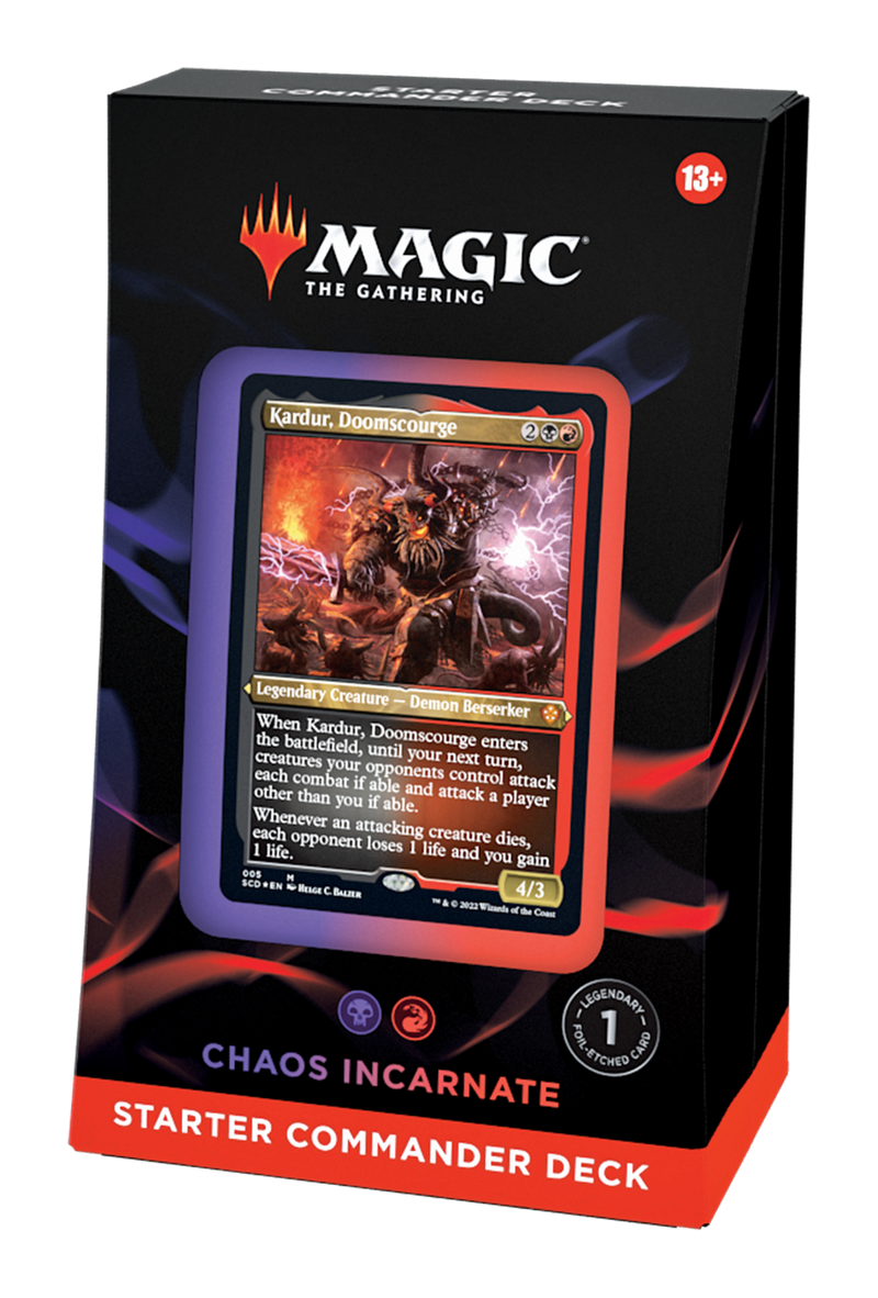Chaos Incarnate I Mazo Inicial de Commander (2022)