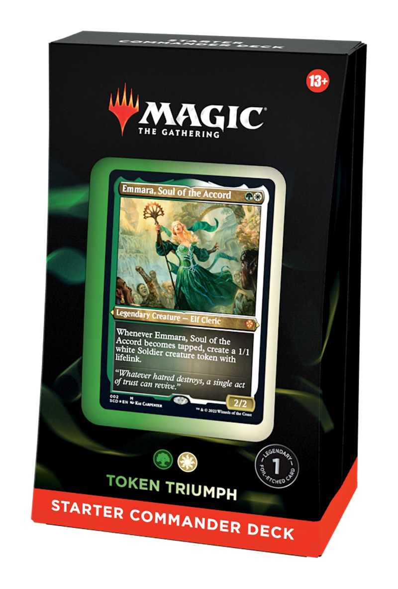 Token Triumph I Mazo Inicial de Commander (2022)