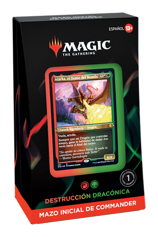 Draconic Destruction I Mazo Inicial de Commander (2022)