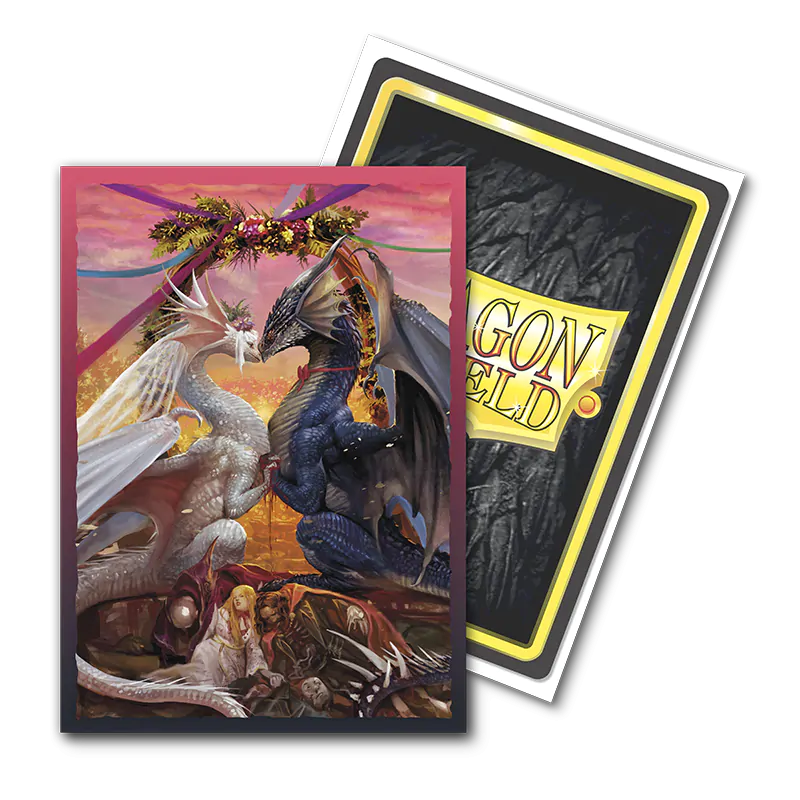100 Fundas Art Brushed Valentine Dragons 2023 de Dragon Shield