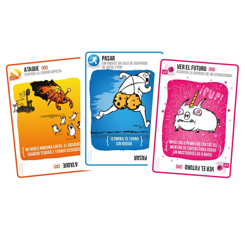 Exploding Kittens (para 2 jugadores)