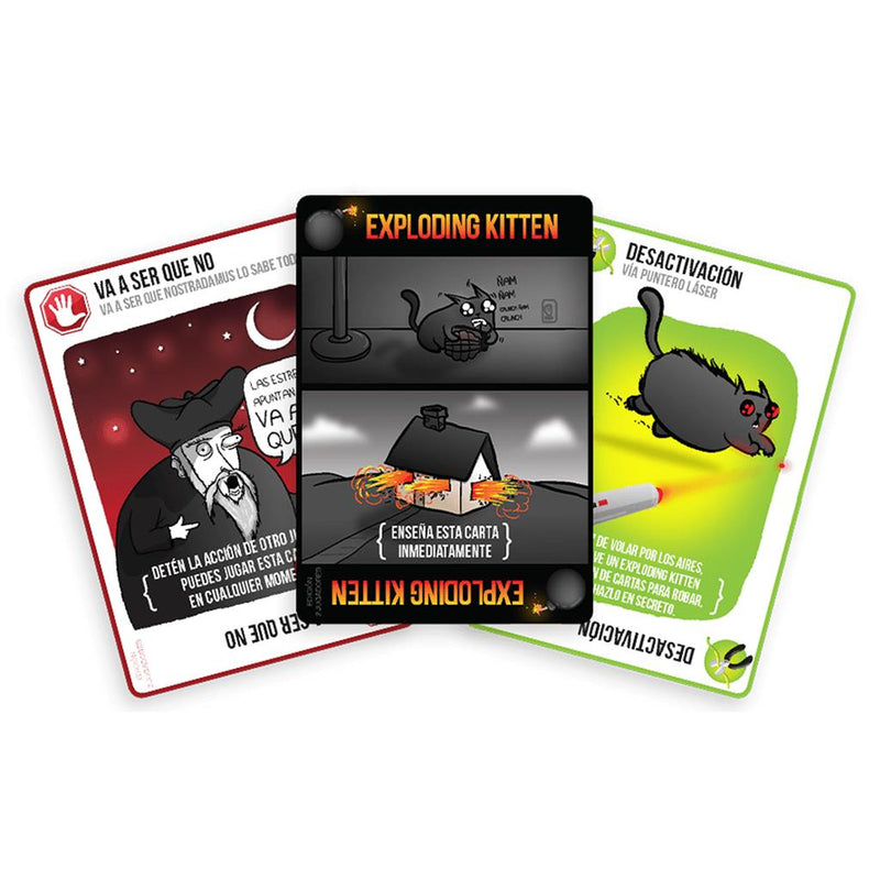 Exploding Kittens (para 2 jugadores)