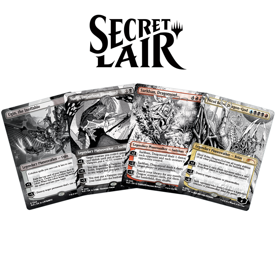 More Borderless Planeswalkers I Traditional Foil Edition