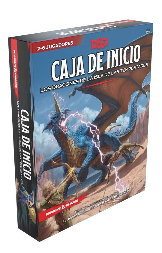 Dungeons & Dragons Caja de inicio: Los Dragones de la Isla de las Tempestades (en Español)
